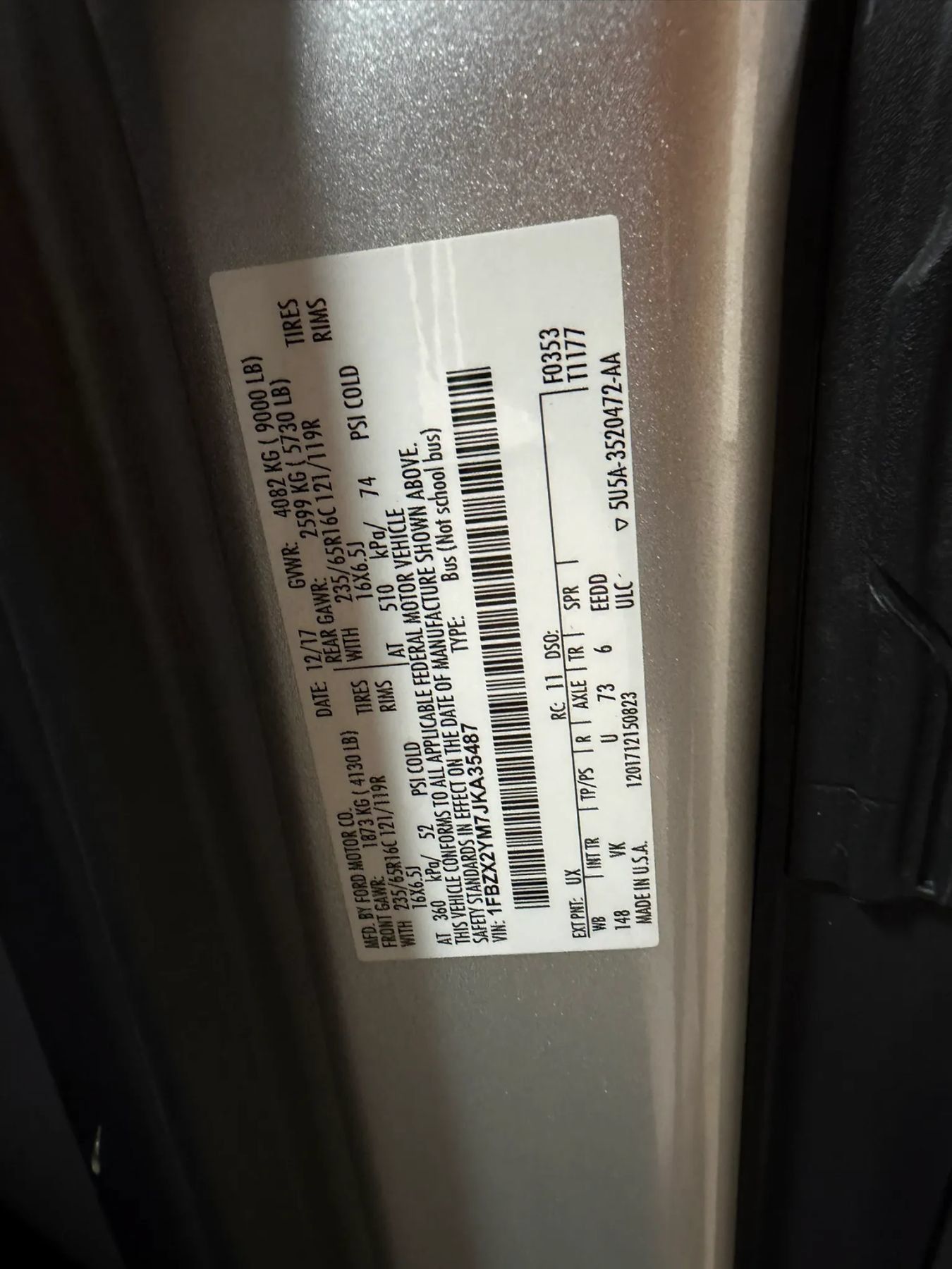 Used 2018 Ford Transit 350 XL RWD image 55