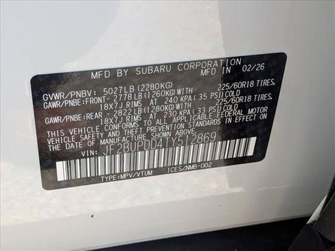 Used 2026 Subaru Outback Limited AWD/4WD image 19