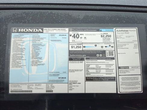 New 2026 Honda CR-V Sport image 21