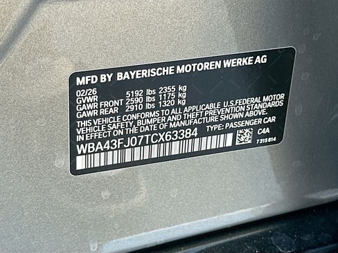 New 2026 BMW 530i w/ M Sport Package RWD image 27