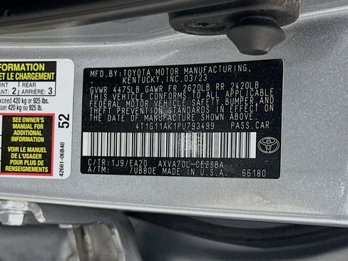 Used 2023 Toyota Camry SE image 12