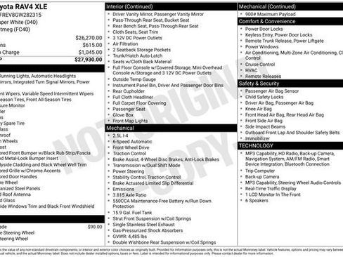 Used 2016 Toyota RAV4 XLE FWD image 1