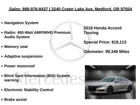 Used 2018 Honda Accord Touring image 5