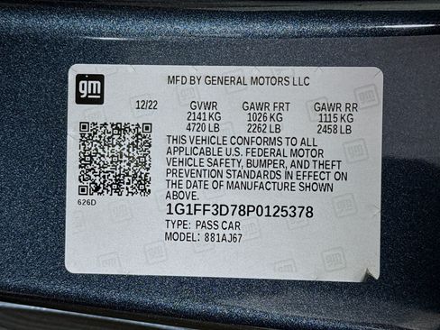 Used 2023 Chevrolet Camaro SS RWD image 29