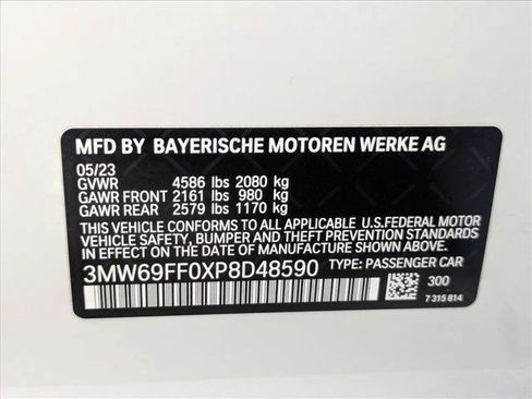 Used 2023 BMW 330i Sedan w/ Driving Assistance Package image 26