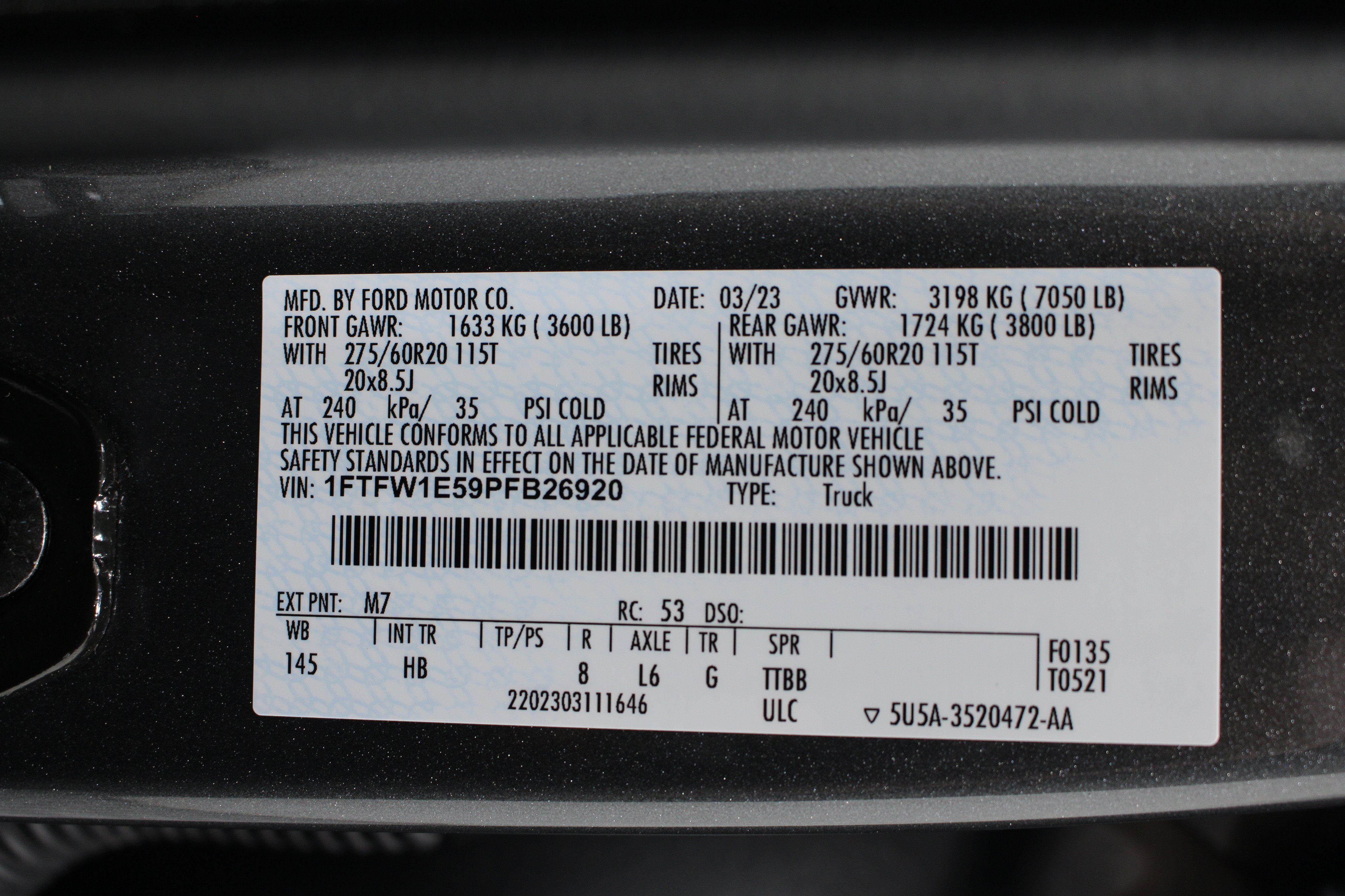 Used 2023 Ford F150 Lariat w/ Equipment Group 502A High AWD/4WD image 42