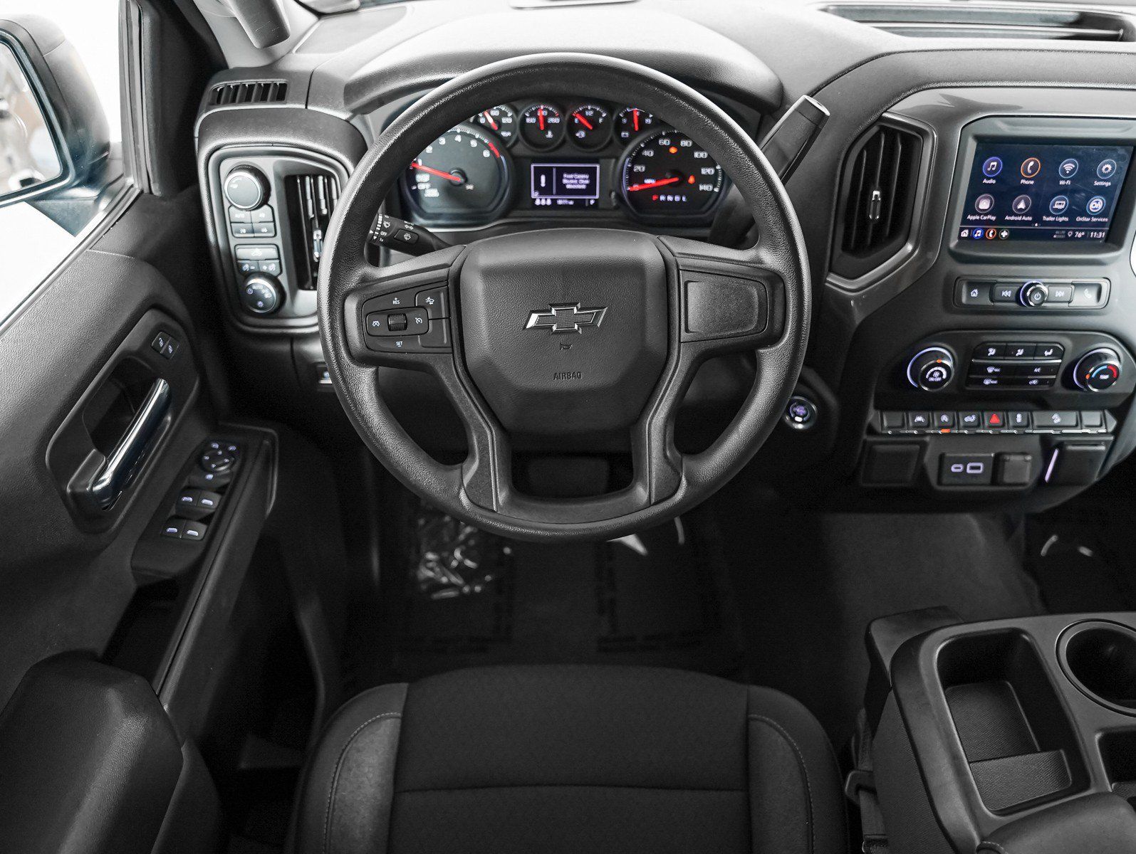 Used 2024 Chevrolet Silverado 1500 Custom Trail Boss w/ Turbomax Blackout Package AWD/4WD image 11