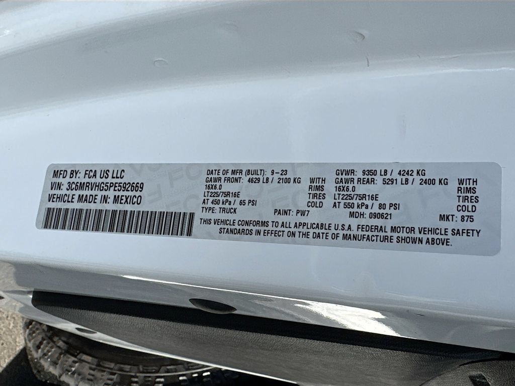 Used 2023 RAM ProMaster 3500 FWD image 21