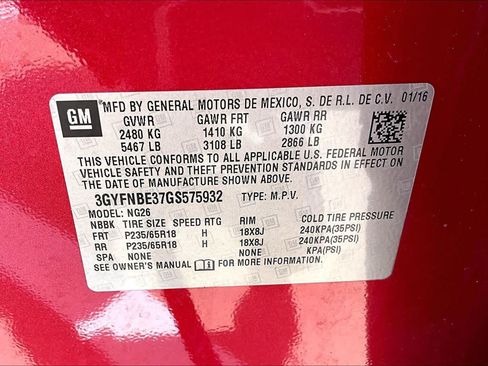 Used 2016 Cadillac SRX Luxury w/ Driver Awareness Package FWD image 37