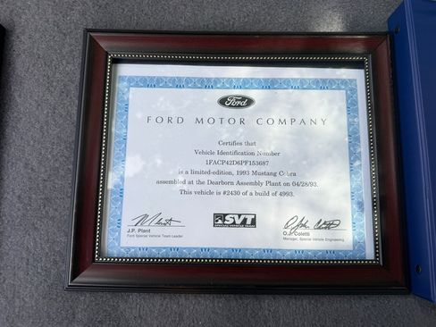 Used 1993 Ford Mustang Cobra RWD image 81