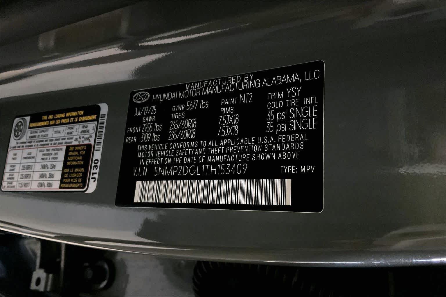 Used 2026 Hyundai Santa Fe SEL AWD/4WD image 31