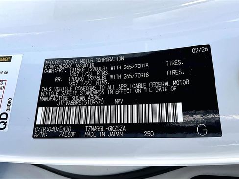 New 2026 Toyota 4Runner TRD Off-Road Premium AWD/4WD image 18