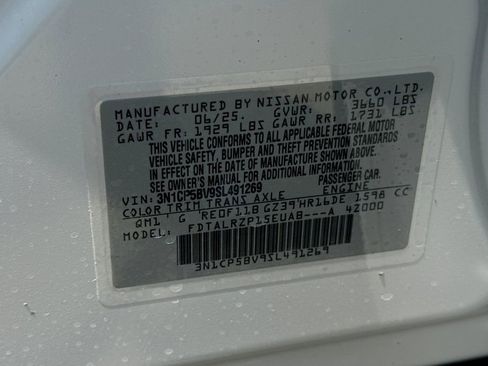 New 2025 Nissan Kicks Play S image 23