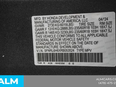 Used 2024 Honda Odyssey EX-L image 50