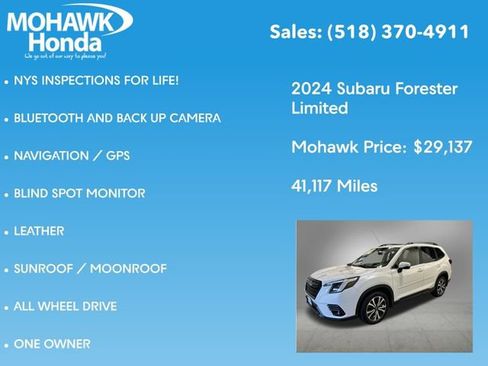 Used 2024 Subaru Forester Limited AWD/4WD image 7
