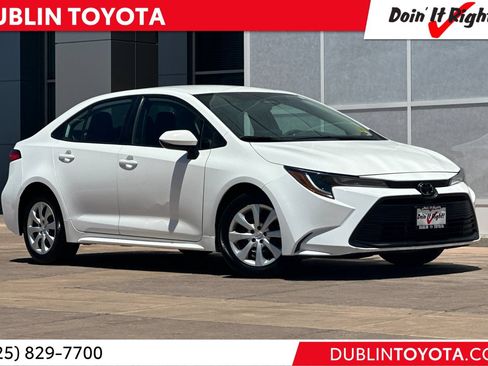 Certified 2024 Toyota Corolla LE FWD image 1