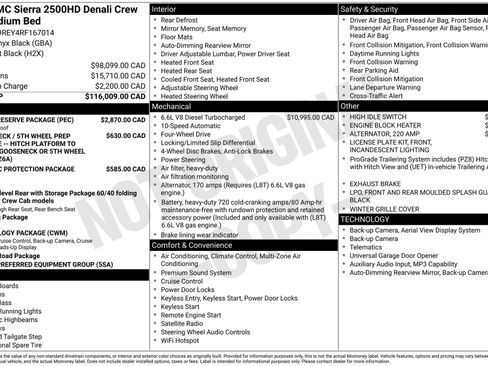 Used 2024 GMC Sierra 2500 Denali w/ Denali Reserve Package AWD/4WD image 30