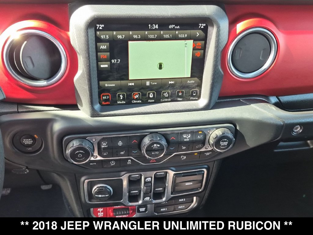 Used 2018 Jeep Wrangler Unlimited Rubicon w/ Dual Top Group AWD/4WD image 24