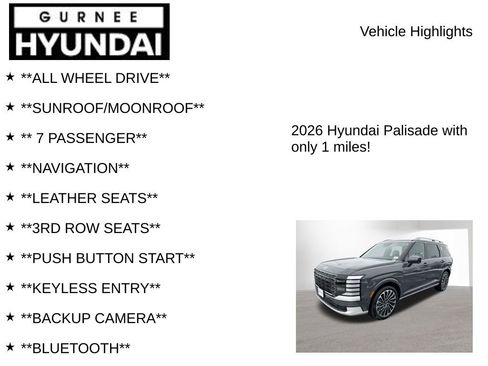 New 2026 Hyundai Palisade Calligraphy AWD/4WD image 8