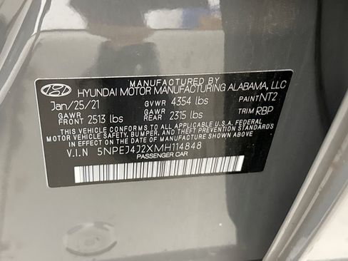 Used 2021 Hyundai Sonata SEL Plus w/ Tech Package FWD image 11