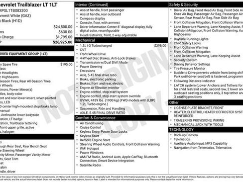 Used 2026 Chevrolet TrailBlazer LT FWD image 32