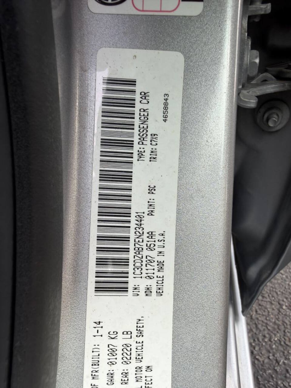 Used 2014 Dodge Avenger SE w/ Rallye Appearance Group FWD image 25