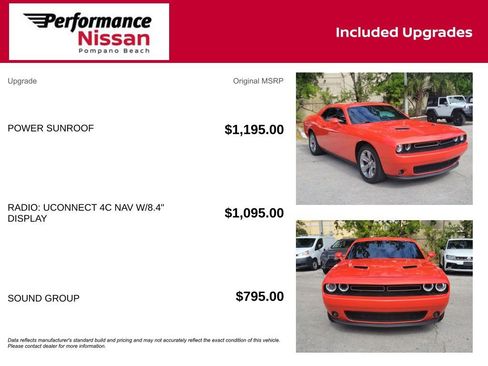 Used 2017 Dodge Challenger SXT w/ Sound Group image 7