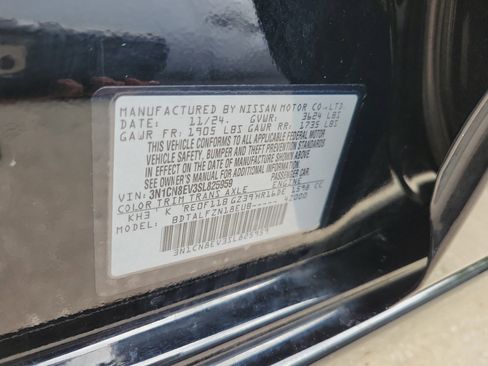 Certified 2025 Nissan Versa SV FWD image 30
