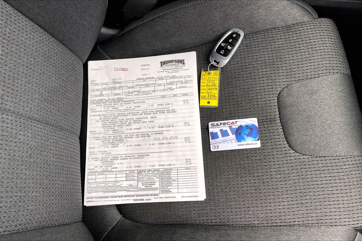 Used 2023 Hyundai Santa Fe SEL FWD image 11