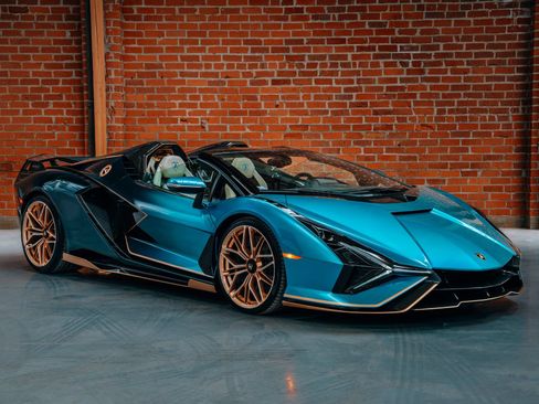 Used 2021 Lamborghini Sian Roadster AWD/4WD image 1