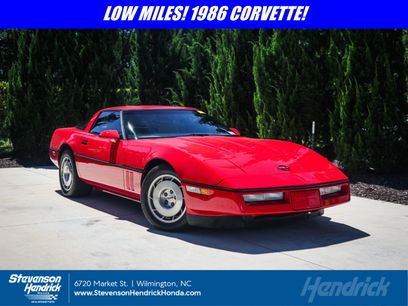 Used 1986 Chevrolet Corvette Coupe