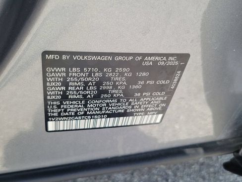Used 2026 Volkswagen Atlas SE FWD image 31