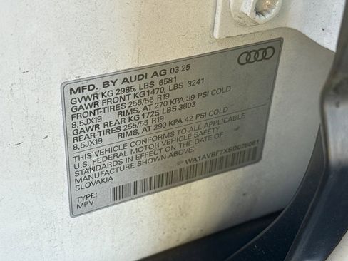 Used 2025 Audi Q7 3.0T Premium w/ Convenience Package AWD/4WD image 26