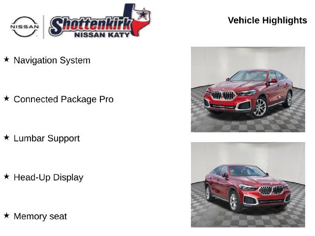 Used 2023 BMW X6 xDrive40i w/ Premium Package AWD/4WD image 6
