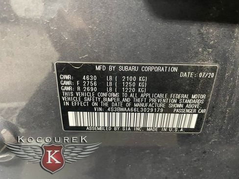 Used 2020 Subaru Legacy image 26