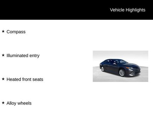 Used 2018 Toyota Camry XLE w/ Audio Package image 10