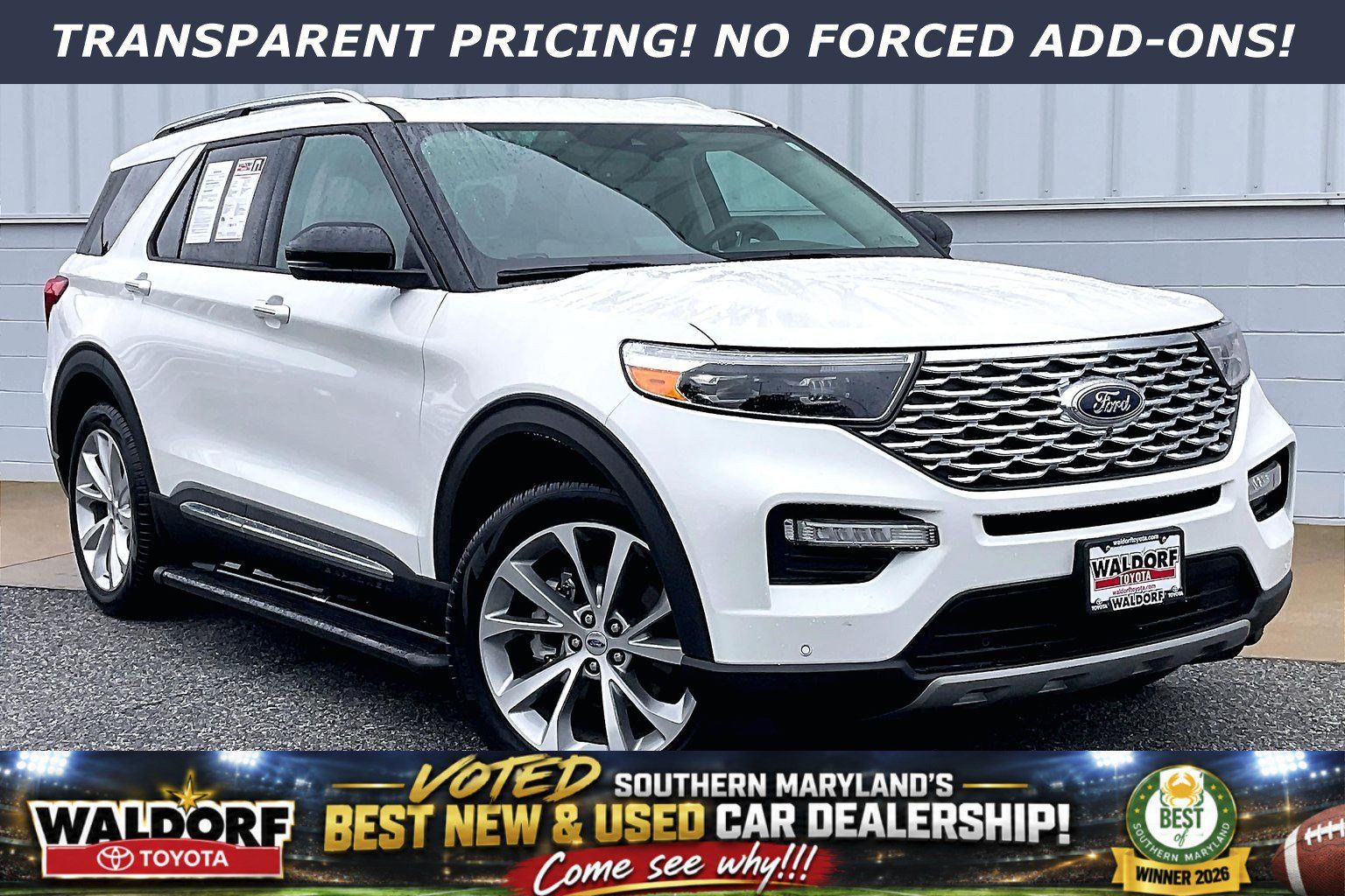 Used 2024 Ford Explorer Platinum w/ Technology Package AWD/4WD image 1