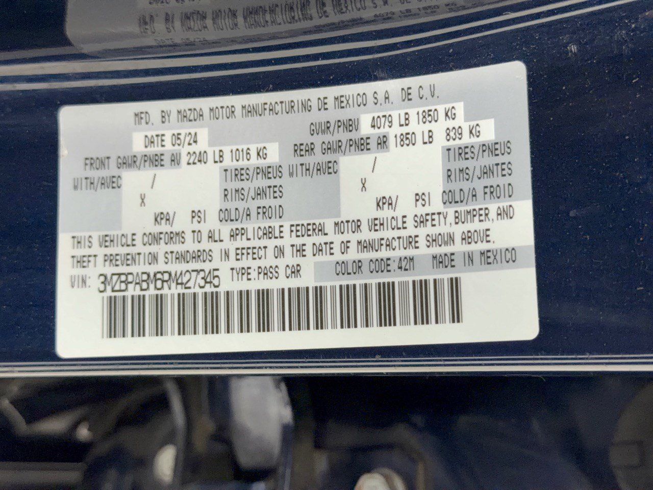 Used 2024 MAZDA MAZDA3 s FWD image 32