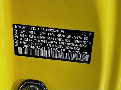 Certified 2018 Porsche 911 GT2 RS image 33