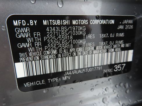 New 2026 Mitsubishi Outlander Sport ES AWD/4WD image 26