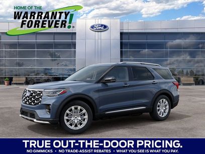 New 2027 Ford Explorer Platinum w/ LUX Leather Package