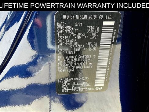 Certified 2025 INFINITI QX80 Luxe image 43