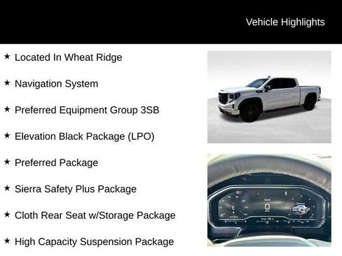 Used 2024 GMC Sierra 1500 Elevation w/ Preferred Package AWD/4WD image 7