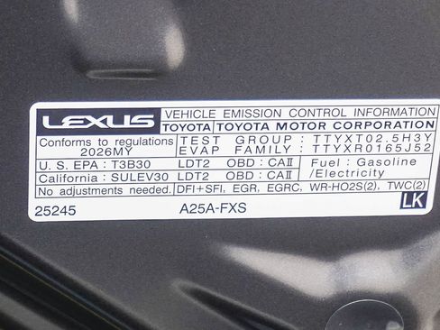 New 2026 Lexus RX 450h Luxury image 28