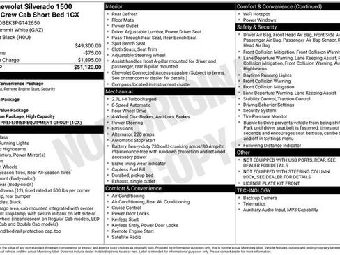 Used 2023 Chevrolet Silverado 1500 Custom image 6