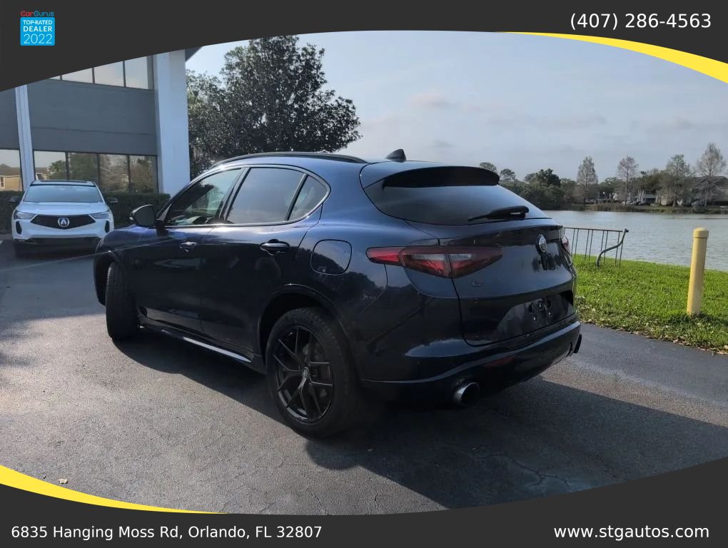 Used 2021 Alfa Romeo Stelvio Ti w/ Nero Edizione AWD/4WD image 3