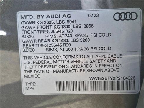 Certified 2023 Audi Q5 e Premium Plus w/ Premium Plus Package AWD/4WD image 26