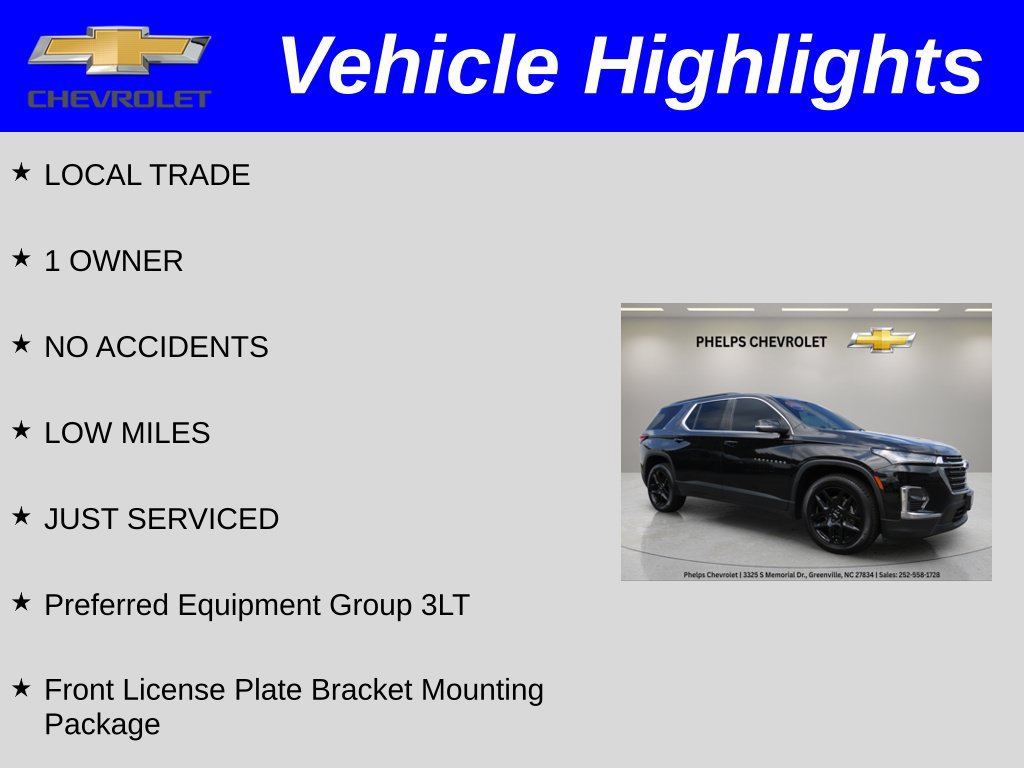 Certified 2023 Chevrolet Traverse LT AWD/4WD image 2