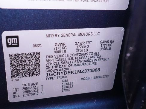 Used 2021 Chevrolet Silverado 1500 LT AWD/4WD image 41