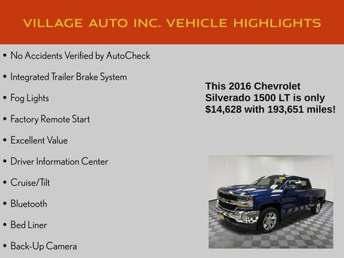 Used 2016 Chevrolet Silverado 1500 LT w/ All Star Edition image 14